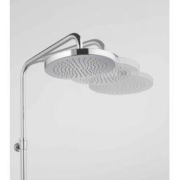 Kludi Dual Shower System zestaw prysznicowy ścienny termostatyczny chrom 6809205-00
