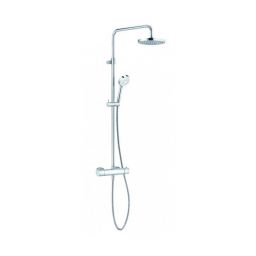 Kludi Dual Shower System zestaw prysznicowy termostatyczny chrom 6809505-00