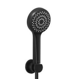Kludi Dive zestaw prysznicowy ścienny czarny 688503900