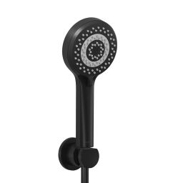 Kludi Dive zestaw prysznicowy ścienny czarny 689503900