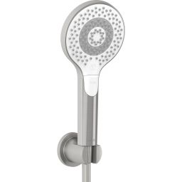 Kludi Dive zestaw prysznicowy ścienny nikiel szczotkowany 69950N5-00