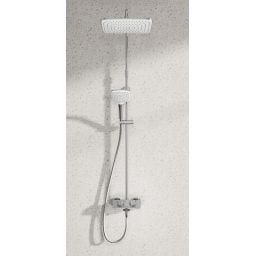 Kludi Cockpit Explorer zestaw prysznicowy ścienny termostatyczny chrom 8005005-00