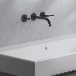 Kludi Resa umywalka z korkiem 81x50 cm prostokątna meblowa-nablatowa biały mat 59WW8153