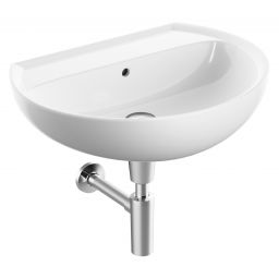 Koło Rekord umywalka 65x49 cm półokrągła biała K91065000