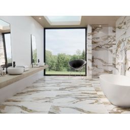 Keratile Stagnone Gold płytka ścienno-podłogowa 120x60 cm beżowa-szara-mix kolorów-złota