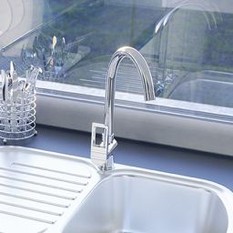 Kuchinox Kasja bateria kuchenna stojąca chrom BKN068D