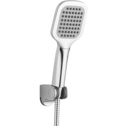 Kuchinox Borgo zestaw bateria umywalkowa i wannowa z kompletem natryskowym chrom BKBA011D