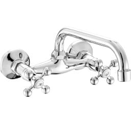 Kuchinox Stilo bateria umywalkowa ścienna chrom BKI050D