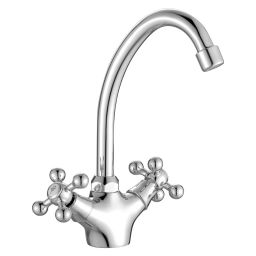 Kuchinox Stilo bateria kuchenna stojąca chrom BKI060D