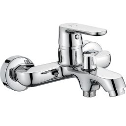 Kuchinox Dima bateria wannowo-prysznicowa ścienna chrom BQD010D