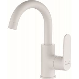 Kuchinox Dima bateria umywalkowa stojąca z wylewką U biały mat BQD628D