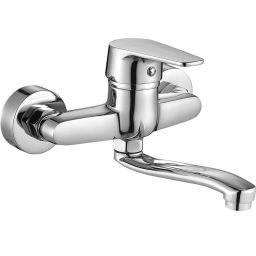 Kuchinox Luga bateria umywalkowa ścienna chrom BQL050D