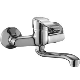 Kuchinox Madera bateria kuchenna ścienna chrom BQM080D