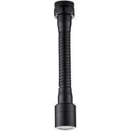 Kuchinox perlator do baterii kuchennej/umywalkowej/bidetowej dwufunkcyjny czarny CPW77KD