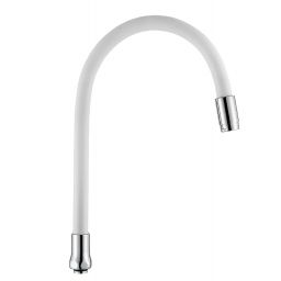Kuchinox Elza wylewka do baterii kuchennej elastyczna biała CWE661D