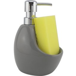 Kuchinox Mini dozownik do płynu 470 ml stojący jasnoszary AMP004M