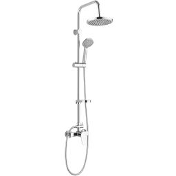 Kuchinox Intra zestaw prysznicowy ścienny z deszczownicą chrom PKI00OB