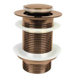 Kuchinox korek do umywalki klik-klak różowe złoto CKK81R2