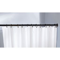Kleine Wolke DV-Ringe kółka zasłon prysznicowych 12 szt czarny 0268926000