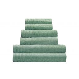 Kleine Wolke Royal Vegan ręcznik łazienkowy 50x100 cm bawełna 500 g zielony 3003685262