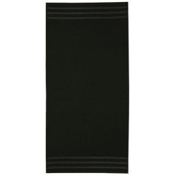 Kleine Wolke Royal Vegan ręcznik łazienkowy 50x100 cm bawełna 500 g czarny 3003926262