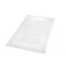 Kleine Wolke Lodge dywanik łazienkowy 80x50 cm bawełna biały 3009114207