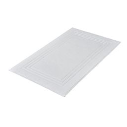 Kleine Wolke Lodge dywanik łazienkowy 80x50 cm bawełna biały 3009114207