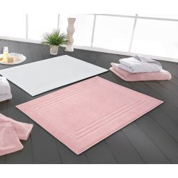 Kleine Wolke Lodge dywanik łazienkowy 80x50 cm bawełna biały 3009114207