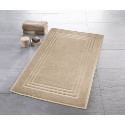 Kleine Wolke Lodge dywanik łazienkowy 80x50 cm bawełna beżowy 3009226207