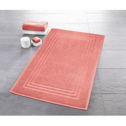 Kleine Wolke Lodge dywanik łazienkowy 80x50 cm bawełna ceglasty 3009327207