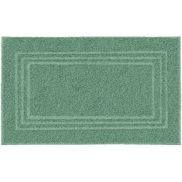 Kleine Wolke Lodge dywanik łazienkowy 80x50 cm bawełna zielony 3009685207