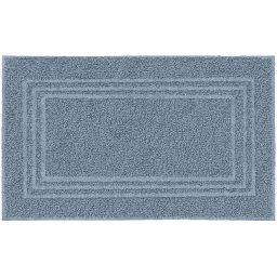 Kleine Wolke Lodge dywanik łazienkowy 80x50 cm bawełna niebieski 3009746207