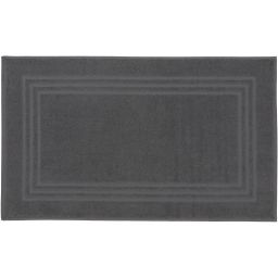 Kleine Wolke Lodge dywanik łazienkowy 80x50 cm bawełna grafitowy 3009912207