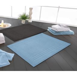 Kleine Wolke Lodge dywanik łazienkowy 80x50 cm bawełna grafitowy 3009912207