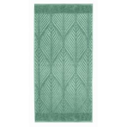 Kleine Wolke Leaf ręcznik łazienkowy 70x140 cm zielony 3027685226