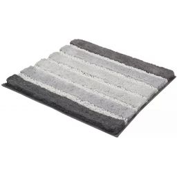 Kleine Wolke Phoenix dywanik łazienkowy 60x60 cm bawełna/polestersilver szary 4045146135