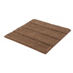 Kleine Wolke Monrovia dywanik łazienkowy 60x60 cm brązowy 4094287135
