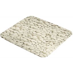Kleine Wolke Stepstone mata antypoślizgowa 55x55 cm beżowa wzór kamienie 4387202002