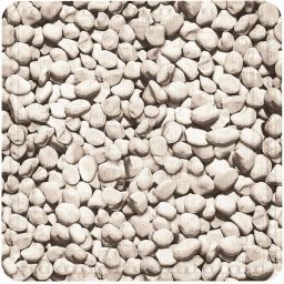 Kleine Wolke Stepstone mata antypoślizgowa 55x55 cm beżowa wzór kamienie 4387202002