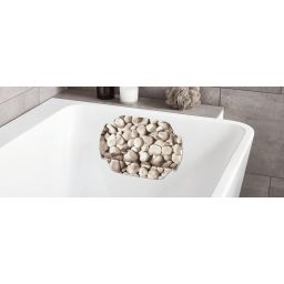 Kleine Wolke Stepstone poduszka antypoślizgowa 32x22 cm szara wzór kamienie 4387202008