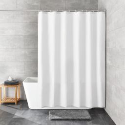 Kleine Wolke Kito zasłona prysznicowa 200x180 cm biała 4937114305