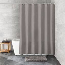 Kleine Wolke Kito zasłona prysznicowa 180x240 cm szara 4937905305