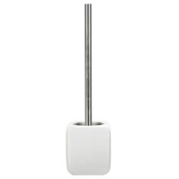 Kleine Wolke Cubic szczotka toaletowa stojąca ceramika biały 5066100856