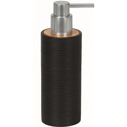 Kleine Wolke Kyoto dozownik do mydła 300 ml stojący czarny/bambus 5079926854