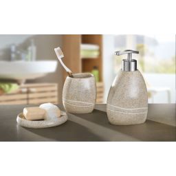 Kleine Wolke Stones dozownik do mydła 300 ml piaskowy beż 5080226854