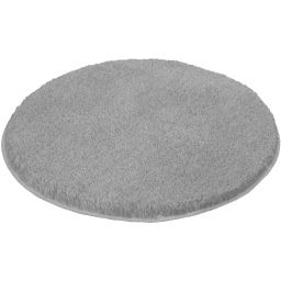 Kleine Wolke Relax dywanik łazienkowy 100x100 cm okrągły szary grey 5405189521