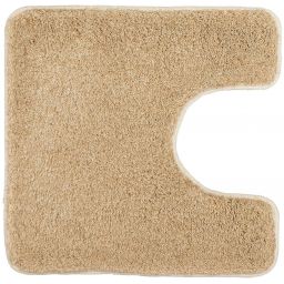 Kleine Wolke Relax dywanik łazienkowy 55x55 cm pod WC beżowy champagner 5405220129