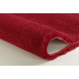 Kleine Wolke Relax dywanik łazienkowy 120x70 cm prostokątny czerwony rubin 5405453225