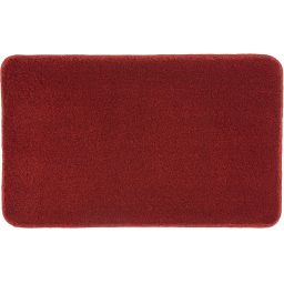 Kleine Wolke Relax dywanik łazienkowy 100x60 cm prostokątny czerwony rubin 5405453360