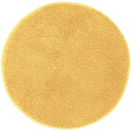 Kleine Wolke Relax dywanik łazienkowy 100x100 cm okrągły żółty mimose 5405553521